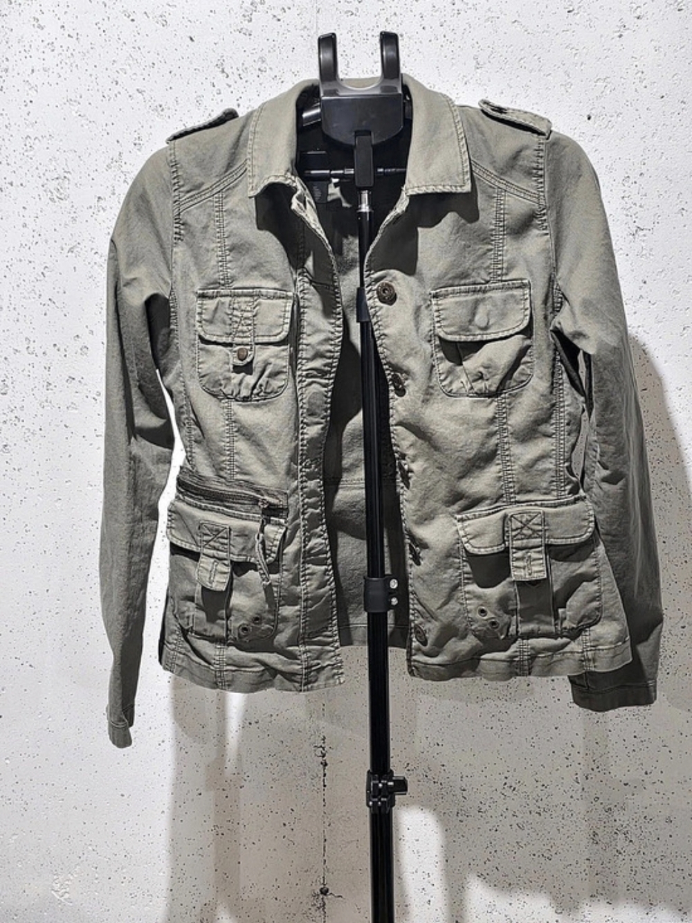 Maurices Utility Jacket in Green Size Medium